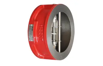 Обратный клапан двухстворчатый межфланцевый REON тип RSV30RED DN150 PN16