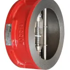 Обратный клапан двухстворчатый межфланцевый REON тип RSV30RED DN150 PN16